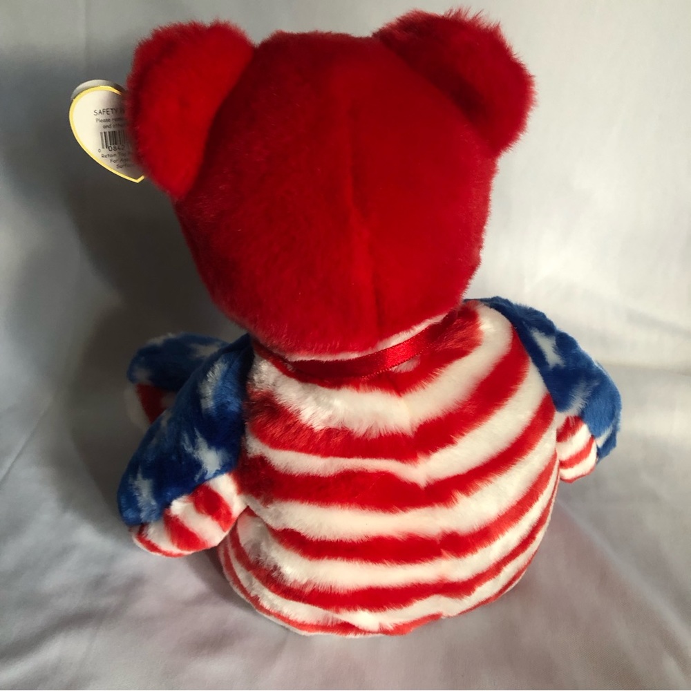 2002 Ty Beanie Buddy Liberty with RED Head - Picture 7 of 12